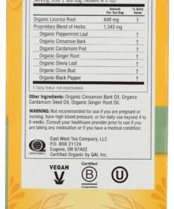 Yogi Tea, Egyptian Licorice Mint, 16 Count 16 Count (Pack of 1) 16 814033AutL