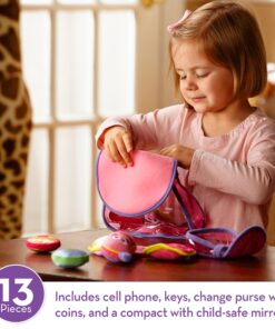 Alternative view of Melissa & Doug Pretty Purse Fill and Spill Soft Play Set Toddler Toy Standard Packaging