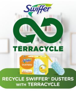 Swiffer Feather Dusters Multi-Surface Duster Refills, Bamboo, White, 18 count 18 Count (Pack of 1) 26 8142k20TyXL