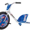 Razor RipRider 360 Caster Trike for Kids Ages 5+ - Lightweight, Rubber Handlebars, Steel Frame, for Riders up to 160 lbs 12 8142nUbn63L