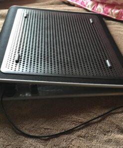 Targus 17 inch Dual Fan Lap Chill Mat - Soft Neoprene Laptop Cooling Pad, Heat Protection/Dispersion Laptop Cooler/Fan, USB-A Connection, Black Portable Lightweight Chill Mat 66 8143zSQiMtL 1