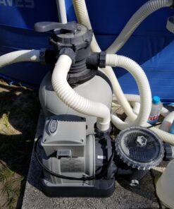 Intex Krystal Clear Sand Filter Pump for Above Ground Pools, 14-inch, 110-120V with GFCI 14 in Pump only 52 8145CIg7zZL