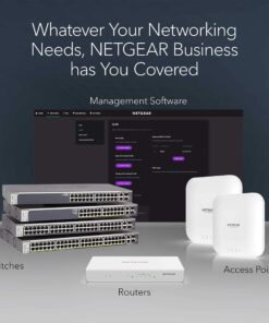 NETGEAR 24-Port Gigabit Ethernet Unmanaged Switch (GS324) - Desktop, Wall, or Rackmount, Silent Operation 24 port 10 8147AhAaaL 1