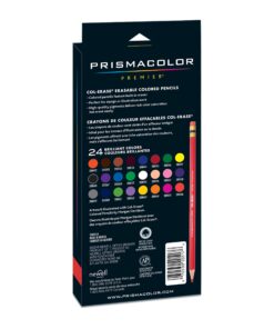 Prismacolor Col-Erase Erasable Colored Pencils, 24 Pack 24 Count (Pack of 1) 28 8147vyQYkZL