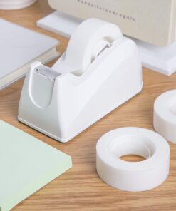 Amazon Basics Matte Finish Tape with Desktop Dispenser and Refills, 3/4" x 36 yds, 16 Pack Tape with Dispenser 25 8148uOaGc7L