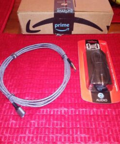 Hosa MHE-310 3.5 mm TRS(female) to 1/4" TRS(male) Headphone Adaptor Cable, 10 Feet Black 13 8149ovKlMfL