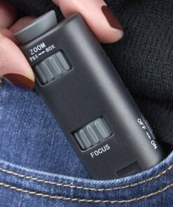 Carson 60x-75x MicroMax LED Lighted Pocket Microscope (MM-200) MicroMax (MM-200) 23 814CzsVwupL