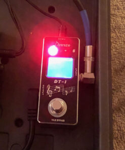 Donner Tuner Pedal, Dt-1 Chromatic Guitar Tuner Pedal with Pitch Indicator for Electric Guitar and Bass True Bypass Black Tuner 31 814ELYiCJbL