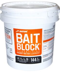 Alternative view of JT Eaton 709-PN Bait Block Anticoagulant Rodenticide, Peanut Butter Flavor, for Mice and Rats (9 lb Pail of 144)