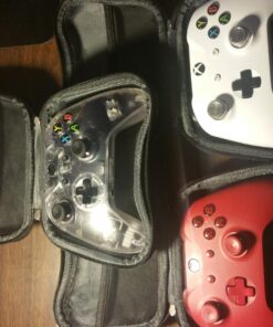 Hermitshell Travel EVA Case Carrying Pouch Cover Bag Compact Size Fits Microsoft Xbox One/Xbox One S/Xbox One X Wireless Controller 35 814H8 S7L