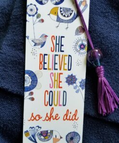 She Believed She Could Beaded Bookmark Bookmark, June 20, 2016 29 814HXiirWSL