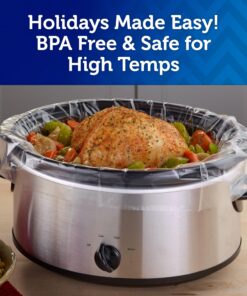 Reynolds Kitchens Slow Cooker Liners, Regular (Fits 3-8 Quarts), 6 Count (Pack of 2), 12 Total 6 Count (Pack of 2) 20 814JBWUqdML