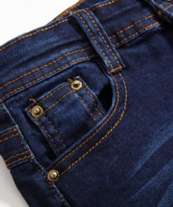 Boy's Skinny Fit Stretch Fashion Jeans Pants 10 Dark Blue 11 814JEdhuK0L