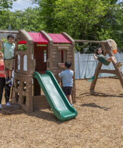 Step2 Naturally Playful Adventure Lodge Swing Set and Play Center Without Glider 15 814JHhQywsL
