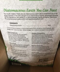 DiatomaceousEarth 10 LBS FOOD GRADE Diatomaceous Earth - 100% Organic All Natural Diamateous Powder - Diametaceous for humans is Safe Around Children. 63 814JYkU fLL