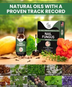 Toenail Renewal Solution Extra Strength Care for Toe Nail & Fingernails - Nail Repair Solution for Thick, broken, Discolored Nails - Renews Damaged Cracked Ingrown Toenail - Tea Tree Oil for Healthier and Extra Strength Nails - Made In USA 0.50 Fl Oz 38 814JrGh2jGL