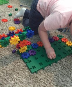 Learning Resources Gears! Gears! Gears! 100-Piece Deluxe Building Set - Ages 3+, Preschool Building Sets, Gears Toys for Kids, STEM Toys for Toddlers, Construction Toy Set, Kids Building Toy 100 Piece Set Gears! 39 814K7hBGIXL