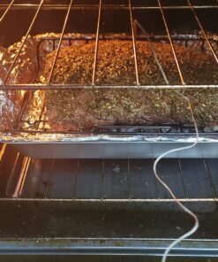 ThermoPro TP16S Digital LCD Meat Thermometer for Cooking and Grilling, BBQ Food Thermometer with Backlight and Kitchen Timer, Grill Temperature Probe Thermometer for Smoker, Barbecue, Oven, Cookware Light Silver 61 814KaNmjF7L