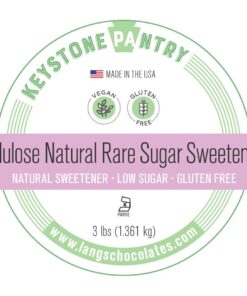 Keystone Pantry - Allulose Sweetener, Low Calorie and Low Carb Sugar Substitutes, Natural Allulose Sugar Substitute, Gluten, Soy, and Sugar Alcohol-Free, 3 Lbs. Allulose Natural Rare Sugar Sweetener 3-Lb Jar 3 Pound (Pack of 1) 19 814Khsj8 KL