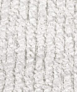 Nouvelle Legende Ribbed Bar Mop Towel, Cotton, 16 by 19 Inches, White, Pack of 25 13 814L16EQaL