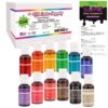 12 Color Food Coloring Liqua-Gel Decorating Kit – U.S. Art Supply Food Grade, 0.75 fl. oz. (20ml) Bottles, Non-Toxic Primary Popular Colors 18 814LcrCJw L