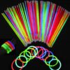 VIVII Glowsticks, 100 Light up Toys Glow Stick Bracelets Mixed Colors Party Favors Supplies (Tube of 100) 7 814NBGLZu3L