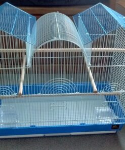 Prevue Hendryx Triple Roof Cockatiel Cage, Blue and White Blue & White 23 814OwFxf3LL 3