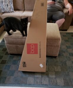 Best Choice Products Acoustic Electric Bass Guitar - Full Size, 4 String, Fretted Bass Guitar - Black 37 814PEltSCdL