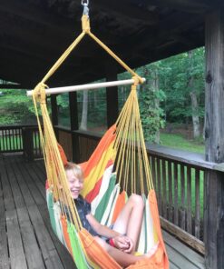 Hanging Chair/Hammock Chair Swivel Hook Snap - 500 LB Capacity - Outdoor/Indoor (500 LB Weight Limit) by Impresa 500 LB WEIGHT LIMIT 28 814RIm9sBjL