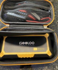 GOOLOO New GP2000 Jump Starter 2000A Car Starter Battery Pack (Up to 8.0L Gas, 6.0L Diesel Engine),12V Car Battery Charger Jumper Starter, Supersafe Portable Lithium Jump Box with USB Quick Charge yellow 35 814RKotEdNL