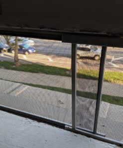 Frost King, 10in High x Fits 25-45in Wide, White WB Marvin AWS1045 Adjustable Window Screen 11 814RfKTMxL