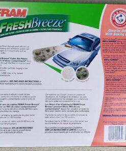 FRAM Fresh Breeze Cabin Air Filter Replacement for Car Passenger Compartment w/ Arm and Hammer Baking Soda, Easy Install, CF10133 for Select Toyota Vehicles 15 814S9BcneHL