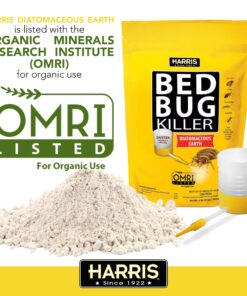 Harris Bed Bug Killer, Diatomaceous Earth (4lb with Duster Included Inside The Bag) 14 814S9GN i0L