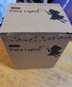 YIHONG 4 Set Fairy Lights Battery Operated Christmas String Lights with Remote Timer for 8 Modes Twinkle Lights 16.4 feet 50 LED Firefly Lights -White 40 814SAKYDZKL