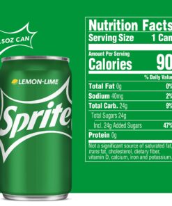 Sprite Can, 7.5 fl oz (pack of 10) Sprite 7.5 Ounce Mini Cans (Pack of 10) 15 814SfJXTDTL