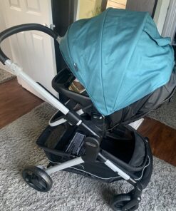 Graco Modes Nest Travel System, Includes Baby Stroller with Height Adjustable Reversible Seat, Pram Mode, Lightweight Aluminum Frame and SnugRide 35 Lite Elite Infant Car Seat, Bayfield Modes Nest w/ Height-Adjustable Seat 51 814TmvQTKL