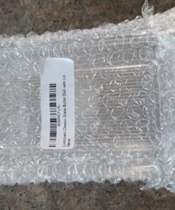 Luminarc Arcoroc lid 17x10,5cm, 1 Piece Plain Glass Butter Dish, Classic Design 22 814VNqOok1L