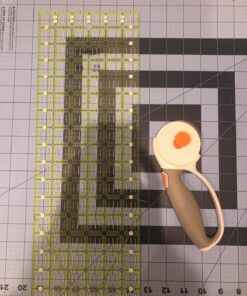 Omnigrid Non-Slip quilter's Ruler, 6" x 24", Neon Green 1 12 814Wrhf 6LL