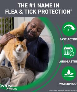 Alternative view of FRONTLINE Plus For Cats and Kittens Flea and Tick Treatment, 6 Doses 6 Count