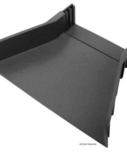 Portable Sluice Box for Gold Mining and Prospecting; Includes Miner's Moss, Hungarian Style riffles, and deep V riffles. Essential Tool for Gold panning Kits Sluice Box and Flare (Black) 18 814YoxLhZWL