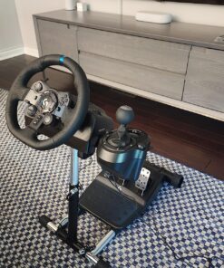 Wheel Stand Pro G Racing Wheel Stand Compatible With Logitech G29 G923 G920 G27 & G25 Wheels, Deluxe, Original V2. Wheel and Pedals Not included. 53 814c Sl8WCL 2