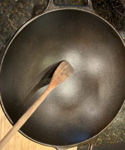 Lodge BOLD 14 Inch Seasoned Cast Iron Wok; Design-Forward Cookware 32 814gQlQ40kL