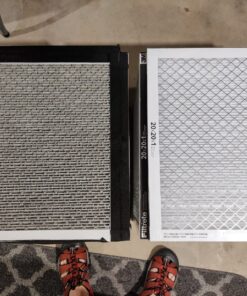 Filtrete 20x20x1 Air Filter, MPR 2800, MERV 14, Healthy Living Ultrafine Particle Reduction 3-Month Pleated 1-Inch Air Filters, 2 Filters 28 814hwjE8LeL
