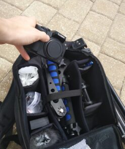 eCost BKP457 Deluxe Camera/Video Padded Backpack for SLR / DSLR Cameras with Microfiber Cloth 18 814imEnFsQL