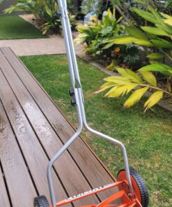 American Lawn Mower Company 1204-14 14-Inch 4-Blade Push Reel Lawn Mower, Red 14-Inch, 4-Blade 63 814jA NAlrL