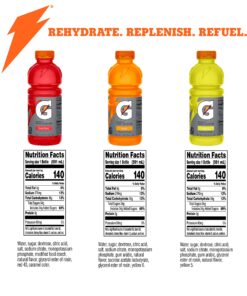 Gatorade Thirst Quencher Sports Drink, Variety Pack, 20oz Bottles, 12 Pack, Electrolytes for Rehydration Classic Variety Pack 21 814jGq1N7XL