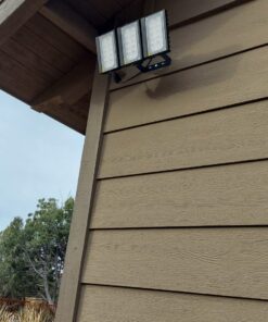 STASUN LED Flood Light Outdoor, 150W 13500lm Outdoor Area Lighting, IP66 Waterproof Exterior Floodlight Commercial Security Light, 3000K Warm White, 3 Adjustable Heads for Yard, Street,Parking Lot 22 814jMhKUX2L