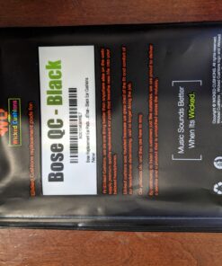 WC Upgraded Replacement Ear Pads for Bose QC15 Headphones Made by Wicked Cushions- Supreme Comfort - Compatible with QC25 / QC2 / AE2 / AE2i / AE2W - Extra Durable | (PU Leather) 42 814jRCQGGBL