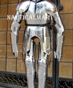 NauticalMart Medieval Knight Suit of Armor 15th Century Combat Full Body Armour shield 5 814kfeEegZL