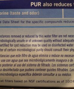 PUR PLUS Faucet Mount Replacement Filter 3-Pack, Genuine PUR Filter, 3-in-1 Powerful, Natural Mineral Filtration, Lead Removal, 9-Month Value, Blue (RF99993) Count of 3 Water Filters 37 814kjgSp76L